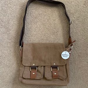 Unisex Messenger Bag with 11” Strap